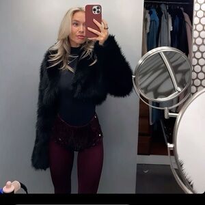 Free People Sequin Shorts